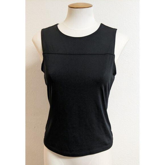 Patagonia Tops - Women's Black PATAGONIA Poly/Spandex Sleeveless Round Neck Active Top M